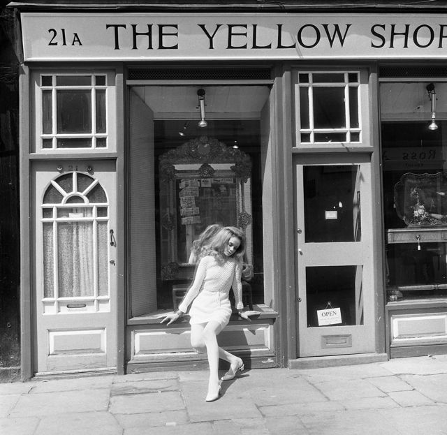 Camden Passage Fashion Shoot from 1969 Taken by the Late John Cole
