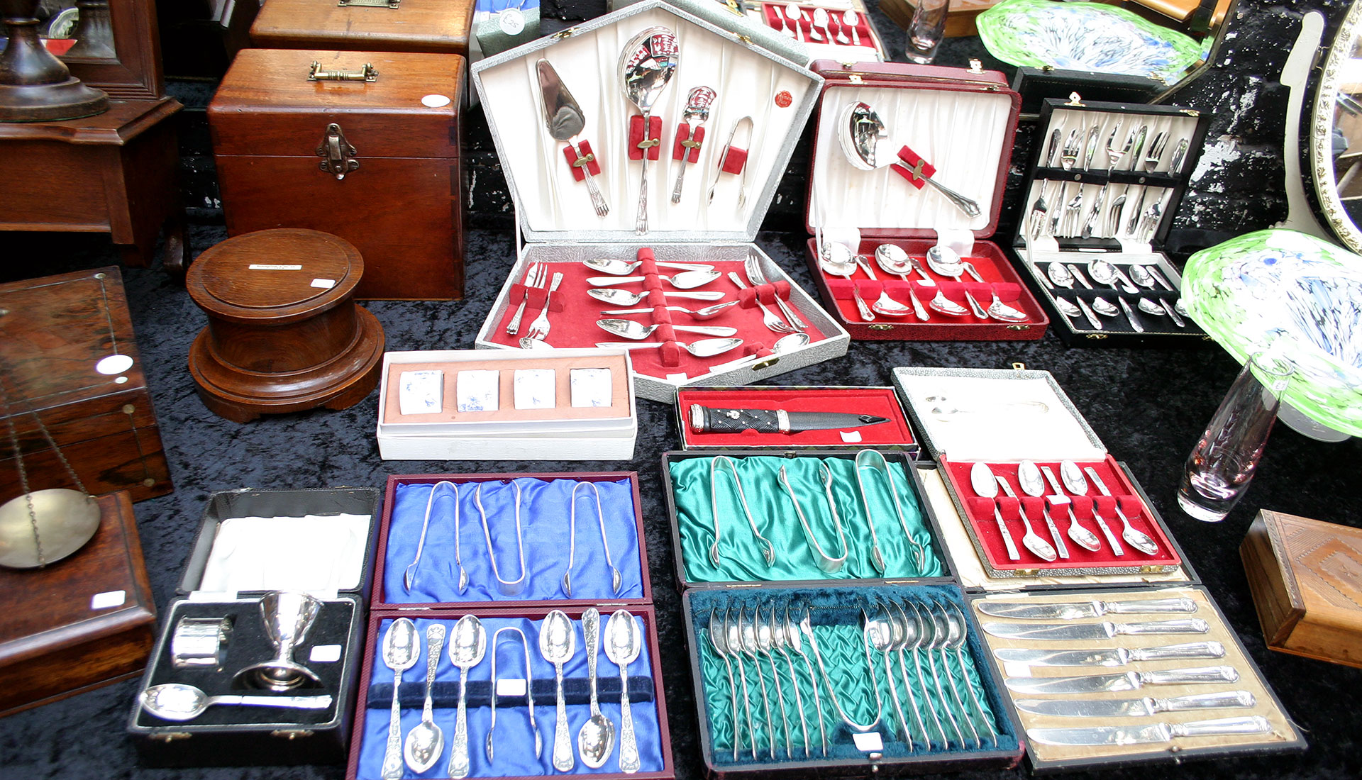 The Outdoor Markets in Camden Passage, Islington