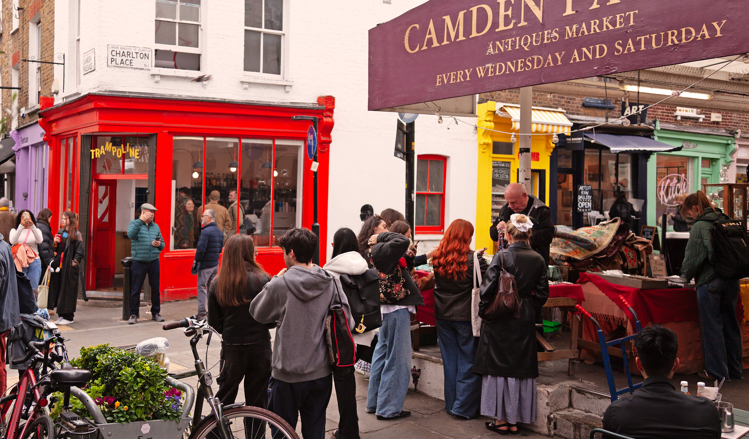 Camden Passage, Angel, Islington