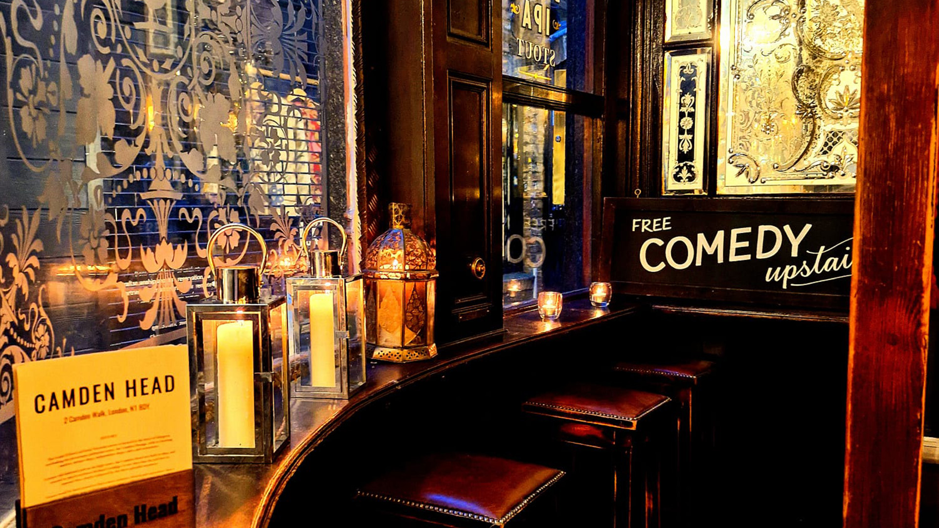 The Camden Head - Traditional London Pub with an Extensive Menu and Large Beer Garden - Camden Passage